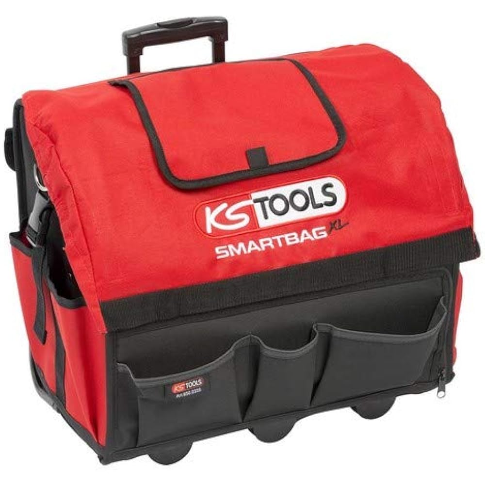 KS TOOLS Telescopic Trolley and ROLLBAG Universal Tool Case XL ROLLBAG universal tool case XL with telescopic trolley 850.0335