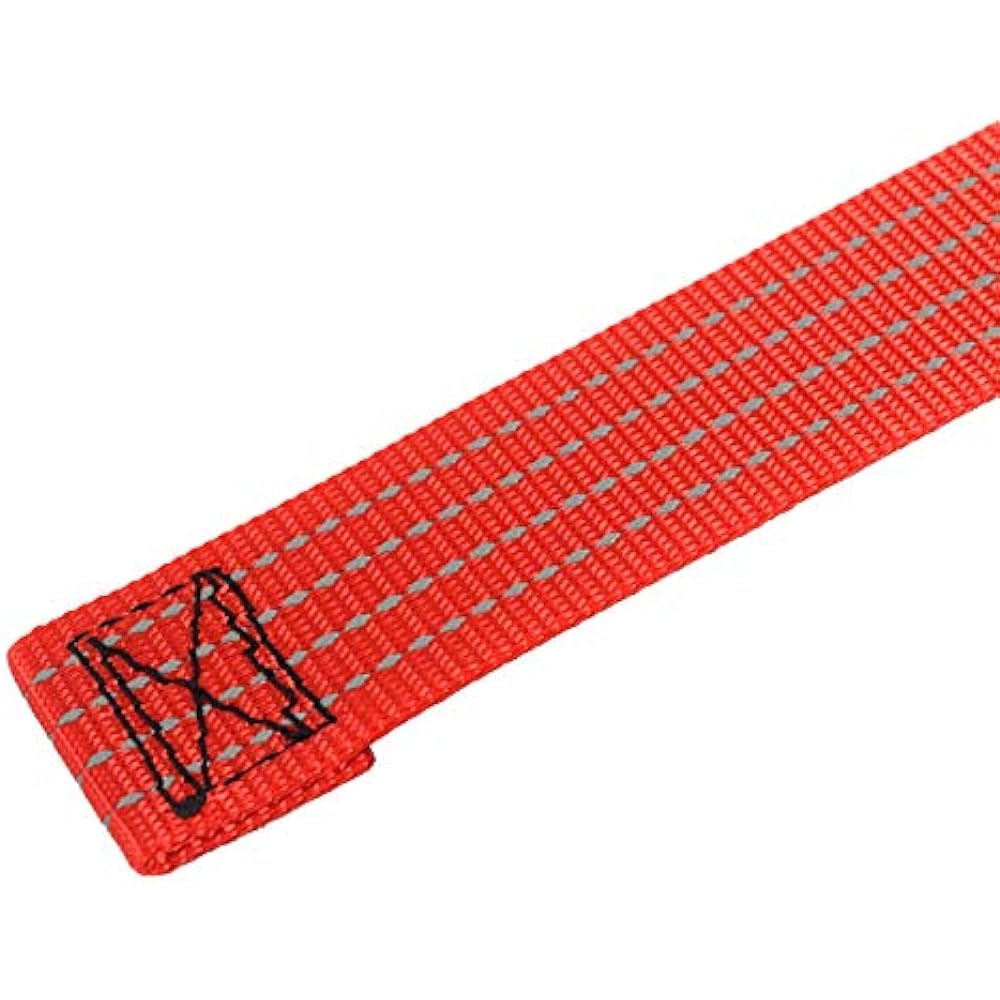 AVIELAN Reflective Lashing Belt 50mm Width Endless 1.0m Red