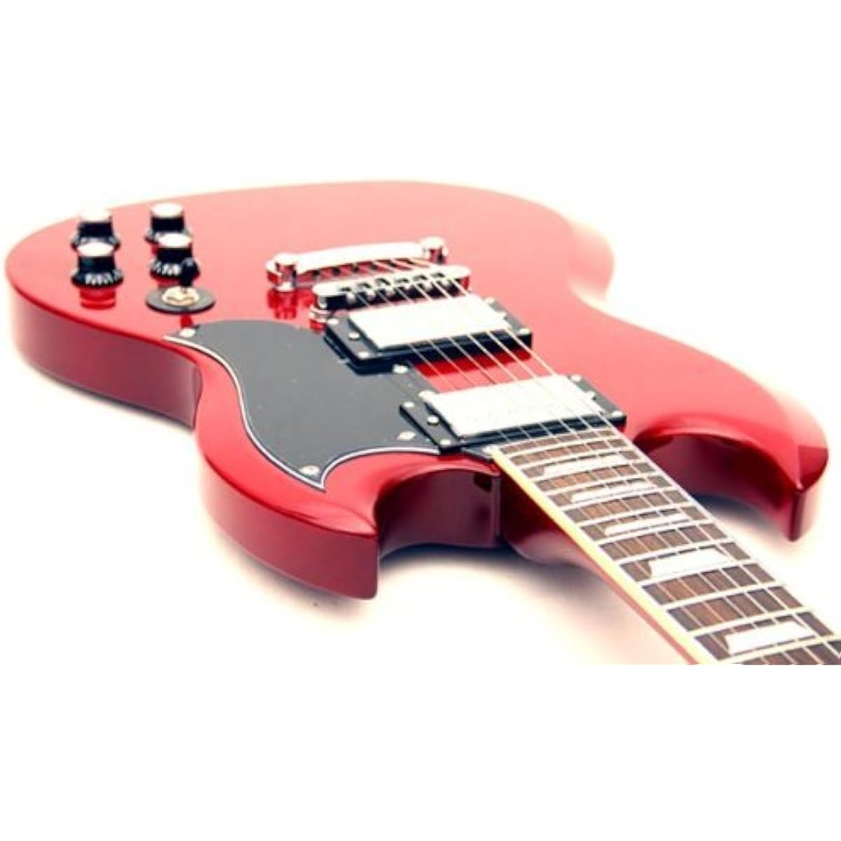 Blitz Electric Guitar SG Type Wine Red with Soft Case BSG-STD WR