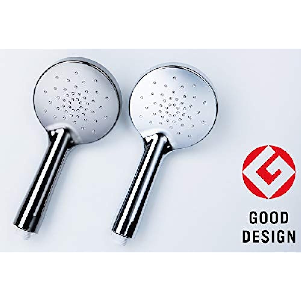 Toshin Micro Bubble Shower Head AngelAir Bijet TH-102 Chrome Plated Body Size: Approx. 11 x 20 cm