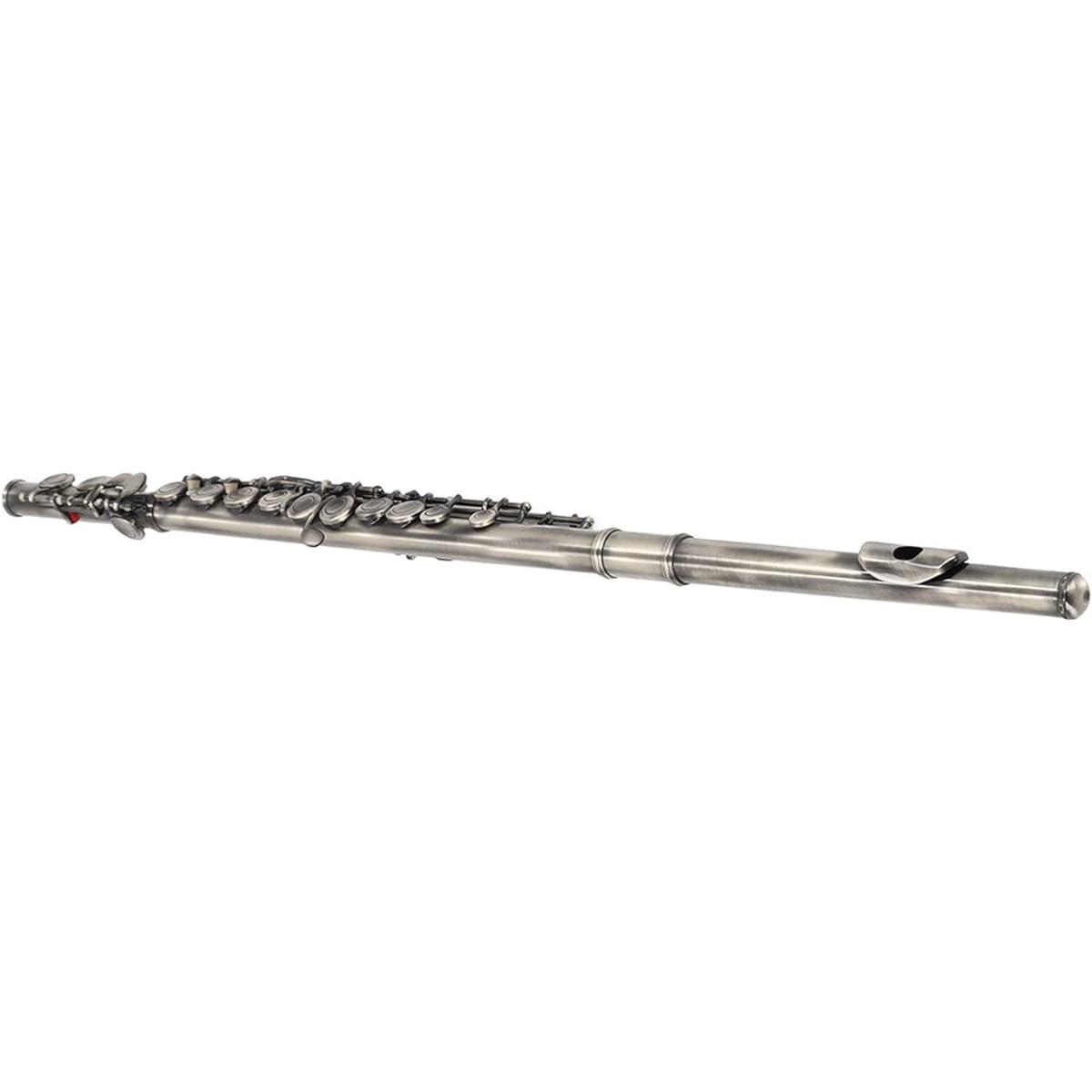 Closed Hole C Flute, Portable and Durable Student Flute, Widely Used for Music Recording (Greenish Blue Antique)