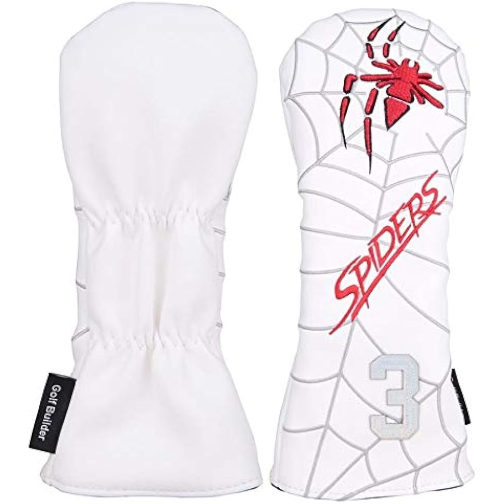 Golf cover head cover driver/wood/utility UT cover for DR/FW/UT 4-piece set waterproof specification with conversion tag spider