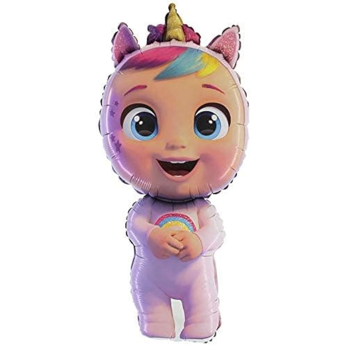 Toyland® 44" Cry Babies Fantasy Dreamy Unicorn Foil Balloon Party Decorations