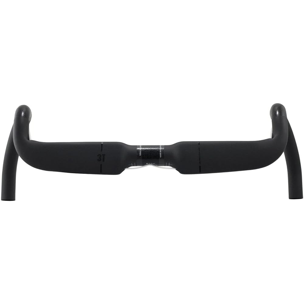 3T AEROGHIAIA LTD 31.8X400MM Carbon GRAVEL Racing Dropbar Handlebar Di2, TH2528