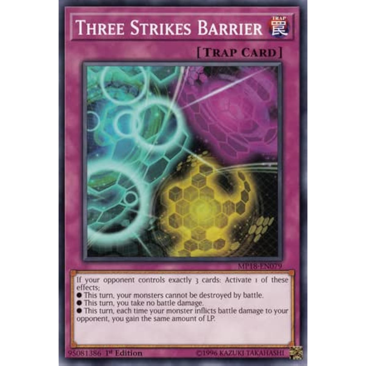 Three Strikes Barrier - MP18-EN079 - Common - 1st Edition.