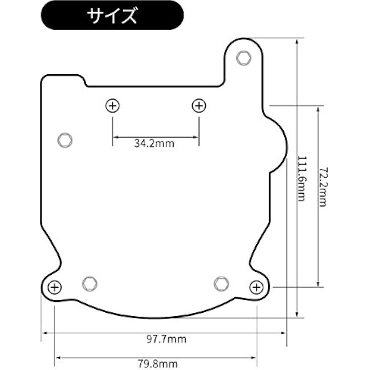 [Domestic regular product] VIBRAMATE / V5-JAM (Bigsby B5 dedicated mount kit for Jazzmaster Jaguar, chrome) [V5-JAM C]