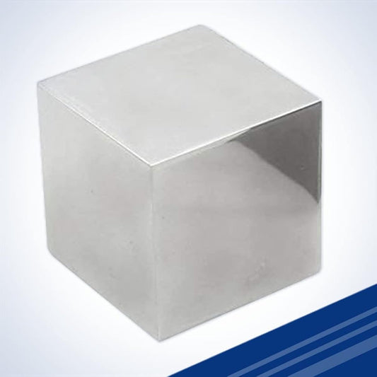 Aluminum 1.5 inch cube - 150g aluminum block