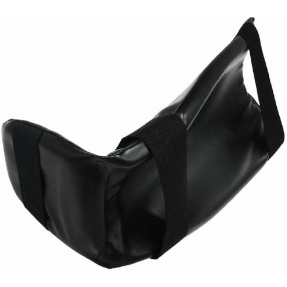 Twins leg guard synthetic leather (PU) blue size M