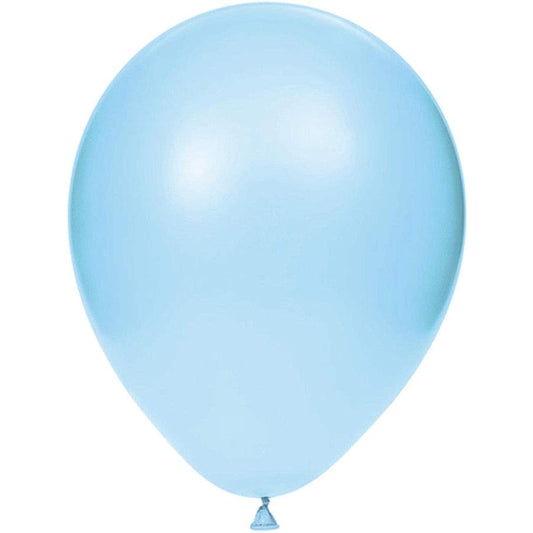 100pcs 12" Colorful Premium Latex Wedding Party Birthday Balloons Lot (Sky)