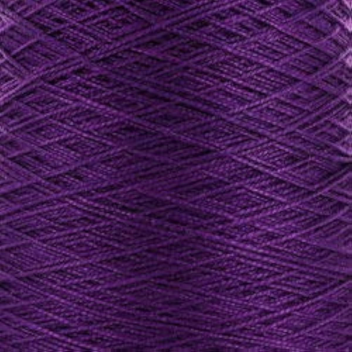 Valley Yarns 5/2 Mercerized Cotton Weaving Yarn, 5 Crochet Yarn, 100% Cotton - #6256 Eggplant