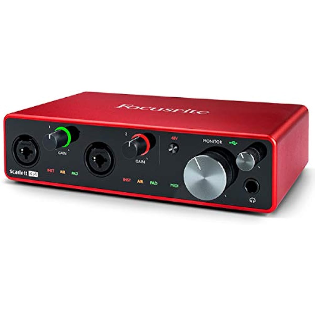 FOCUSRITE Audio Interface Scarlett 4i4 (gen. 3) USB Audio Interface