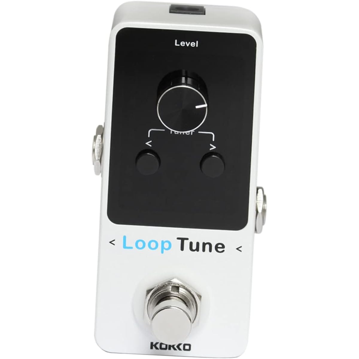 SWOOMEY Guitar Effects Single Block Effect Pedal Auto Pedal Tuner Guitar Looper Effect Pedal True Bypass Effect Pedal Automatic Musical Instrument White