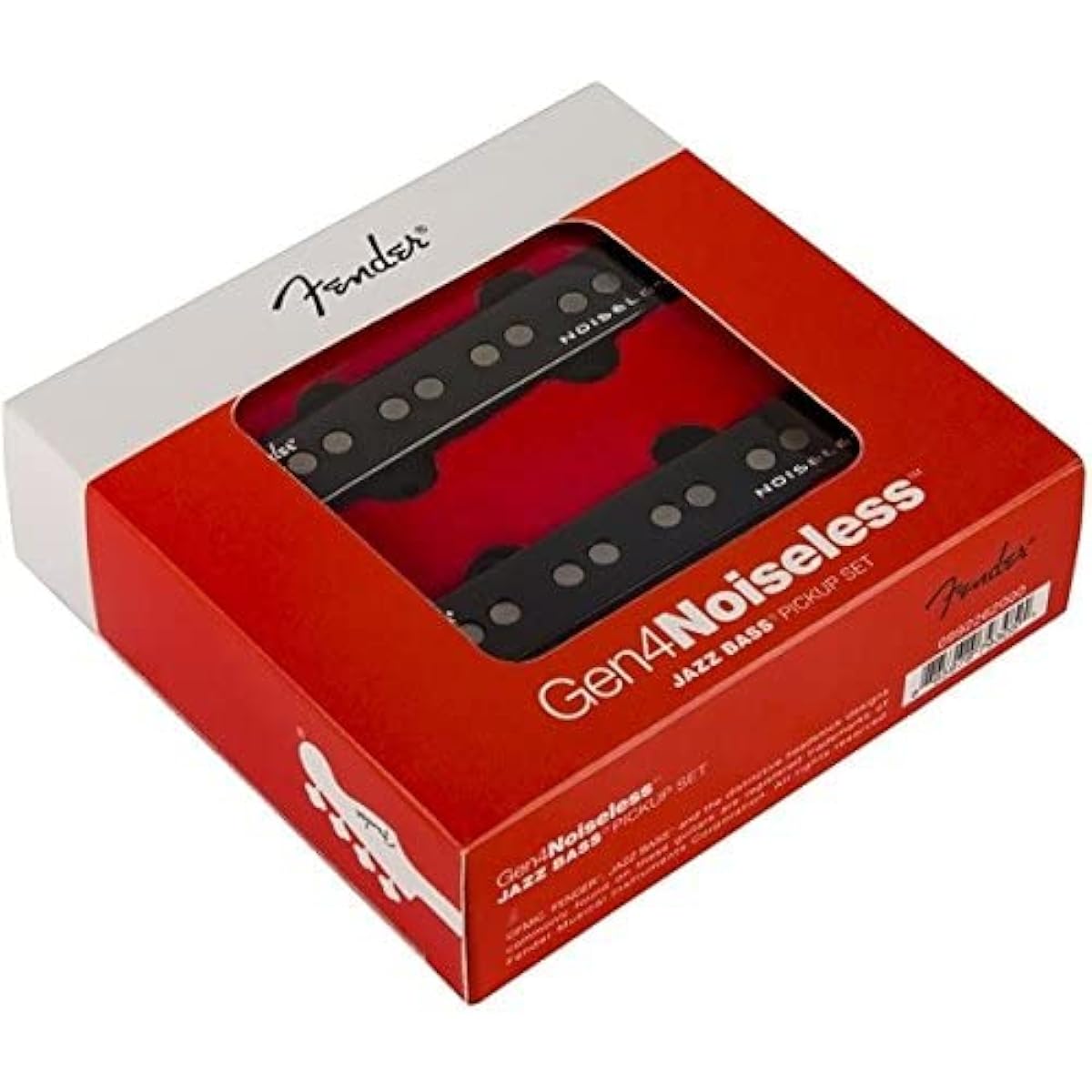 Fender Gen 4 Noiseless Jazz Bass Pickup set Fender Jazz Bass Noiseless Pickup [Parallel Import]
