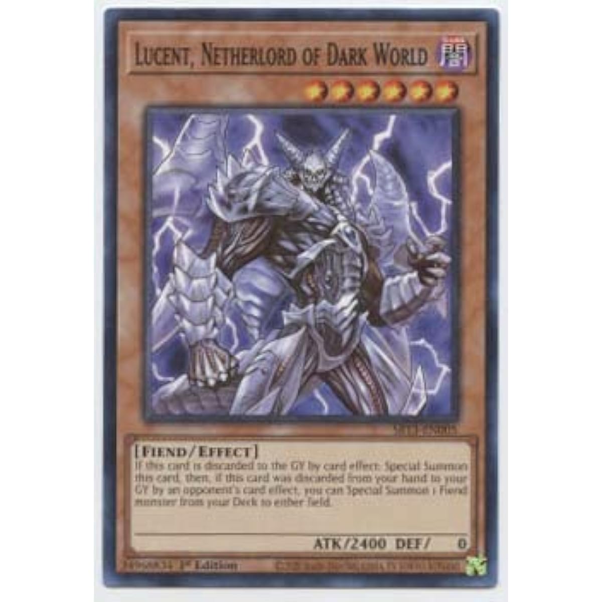 Dark World Netherlord Lucent - SR13-EN005 - Common - 1st Edition.