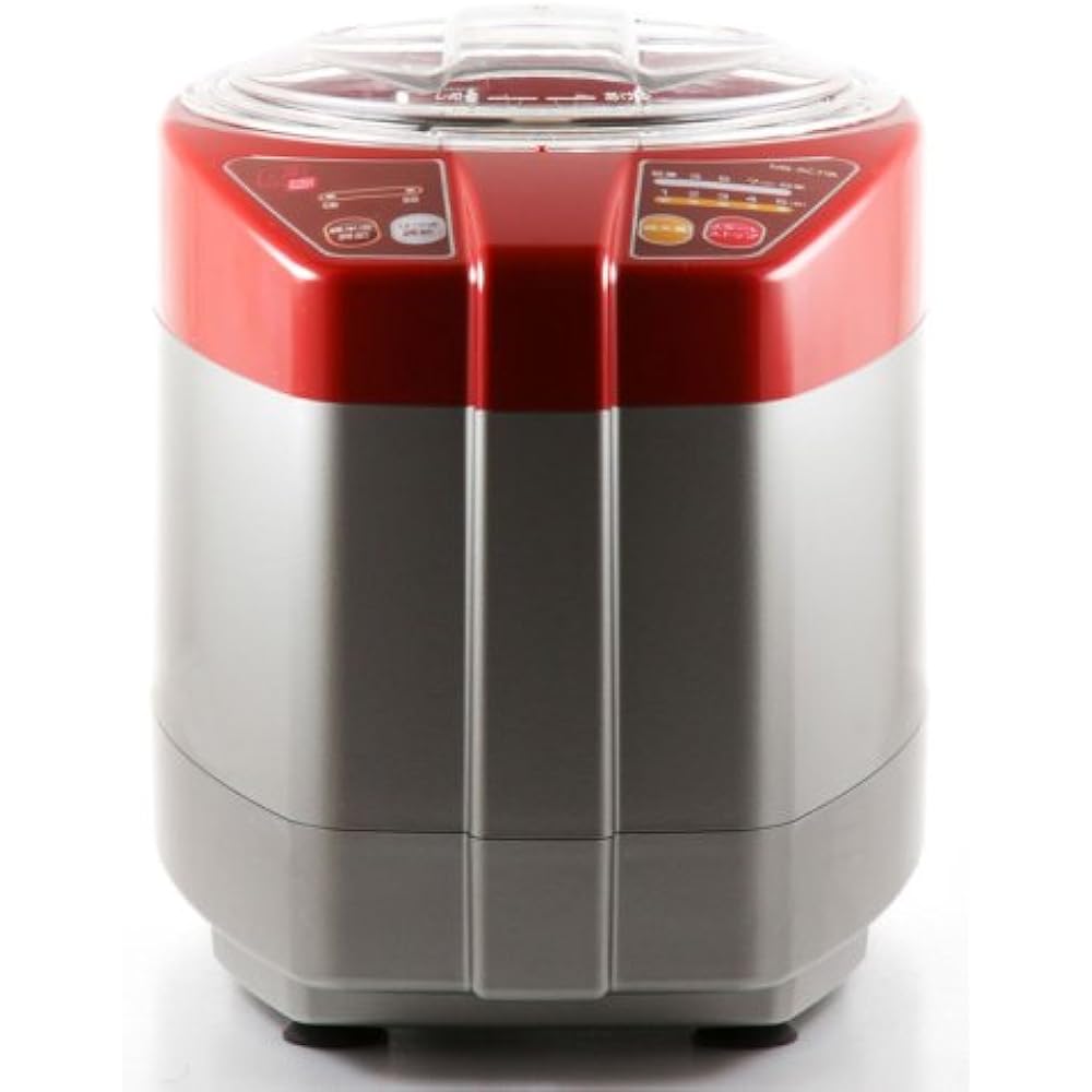Yamamoto Electric MICHIBA KITCHEN PRODUCT Rice Polishing Machine MB-RC71R Beats Red