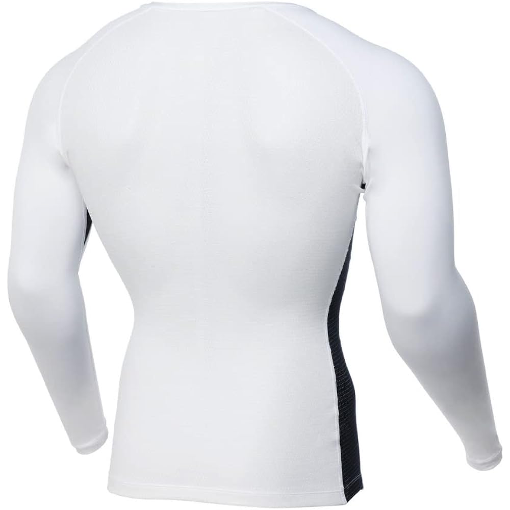[Mizuno] Golf Wear, Solar Cut Super Cool II, Biogear, Compression Type, Cooling Material, High Breathability, Stain Resistant, Long Sleeve, V-Neck, Golf, E2MJA002 Men's