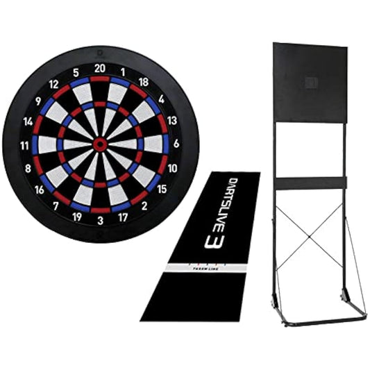 Dartsboard set Dartslive home & folding stand D.craft Artemis & darts mat DL3 flame-retardant throw mat