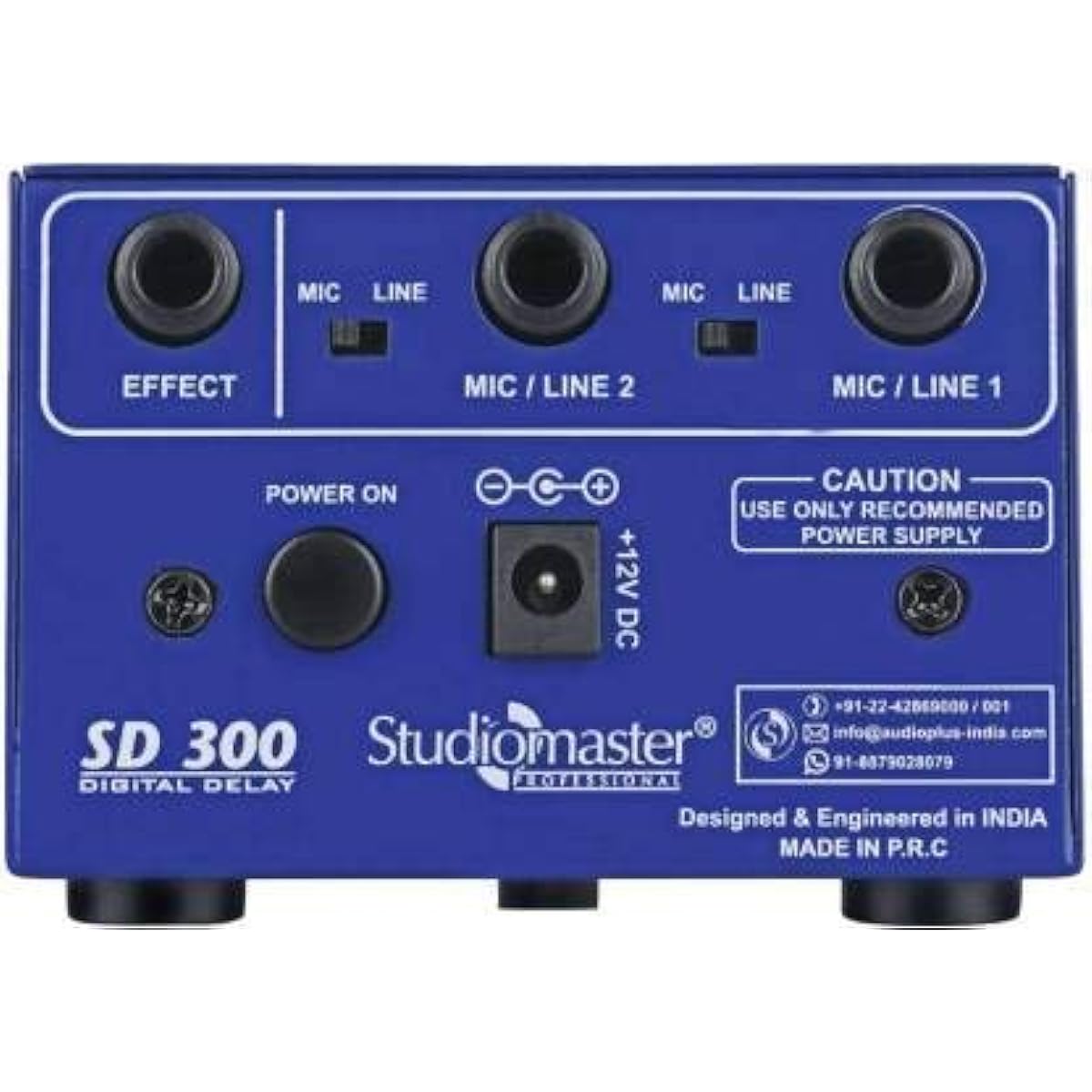 Studiomaster SD 300 with Eco/Delay Digital Sound Mixer