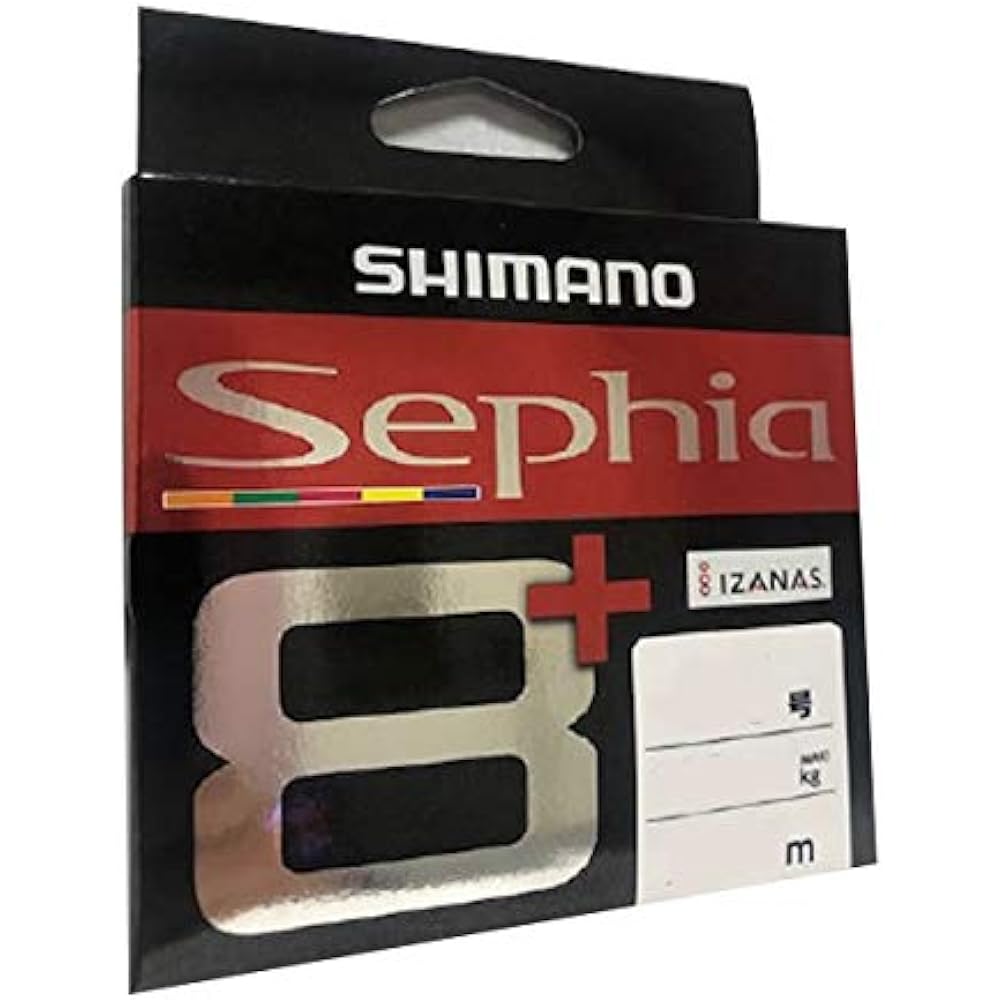 SHIMANO PE line SEPHIA 8+ 10m x 5 colors