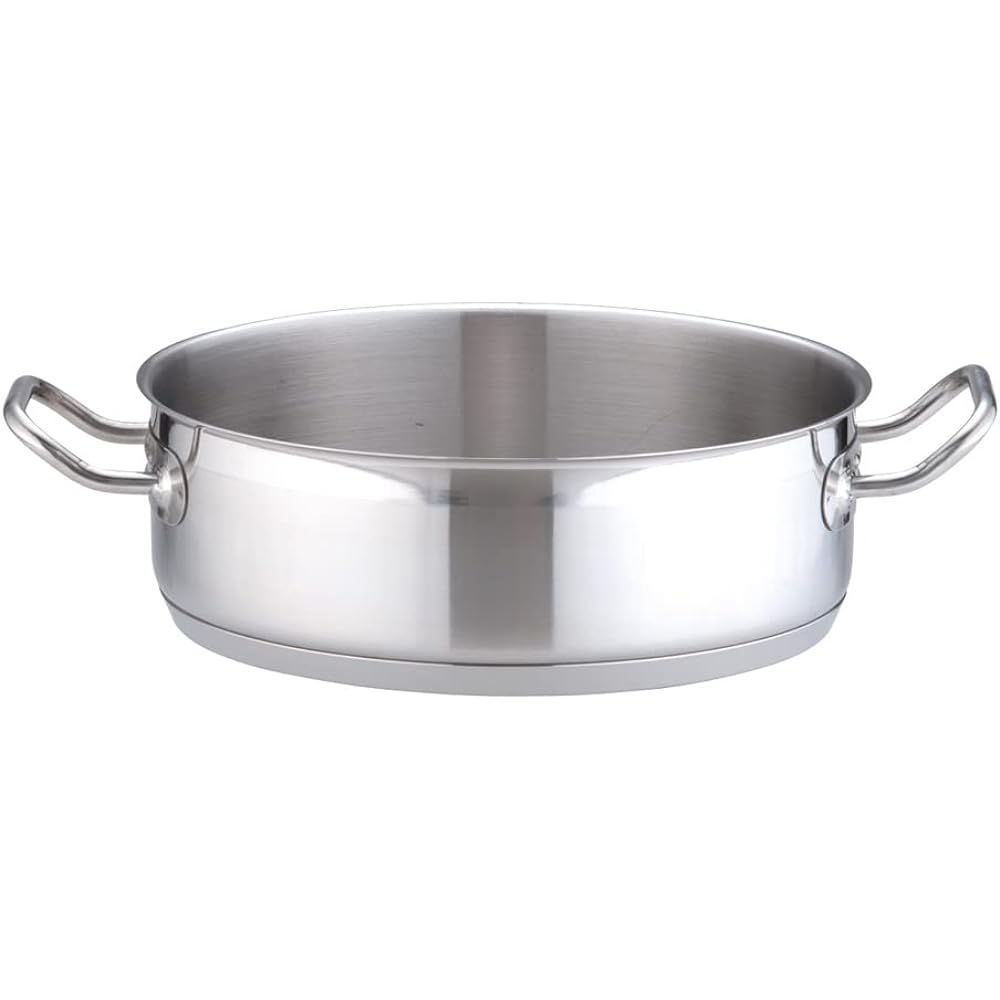 Endo Shoji Commercial TKG PRO Outer Pot (No Lid) 30cm Induction Cooker Compatible Stainless Steel ASTD930