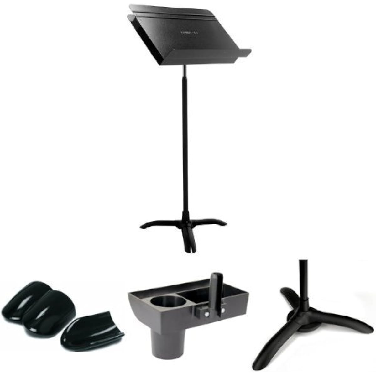 Manhaset Music Stand M49 + 3 Piece (Base Weight) Set