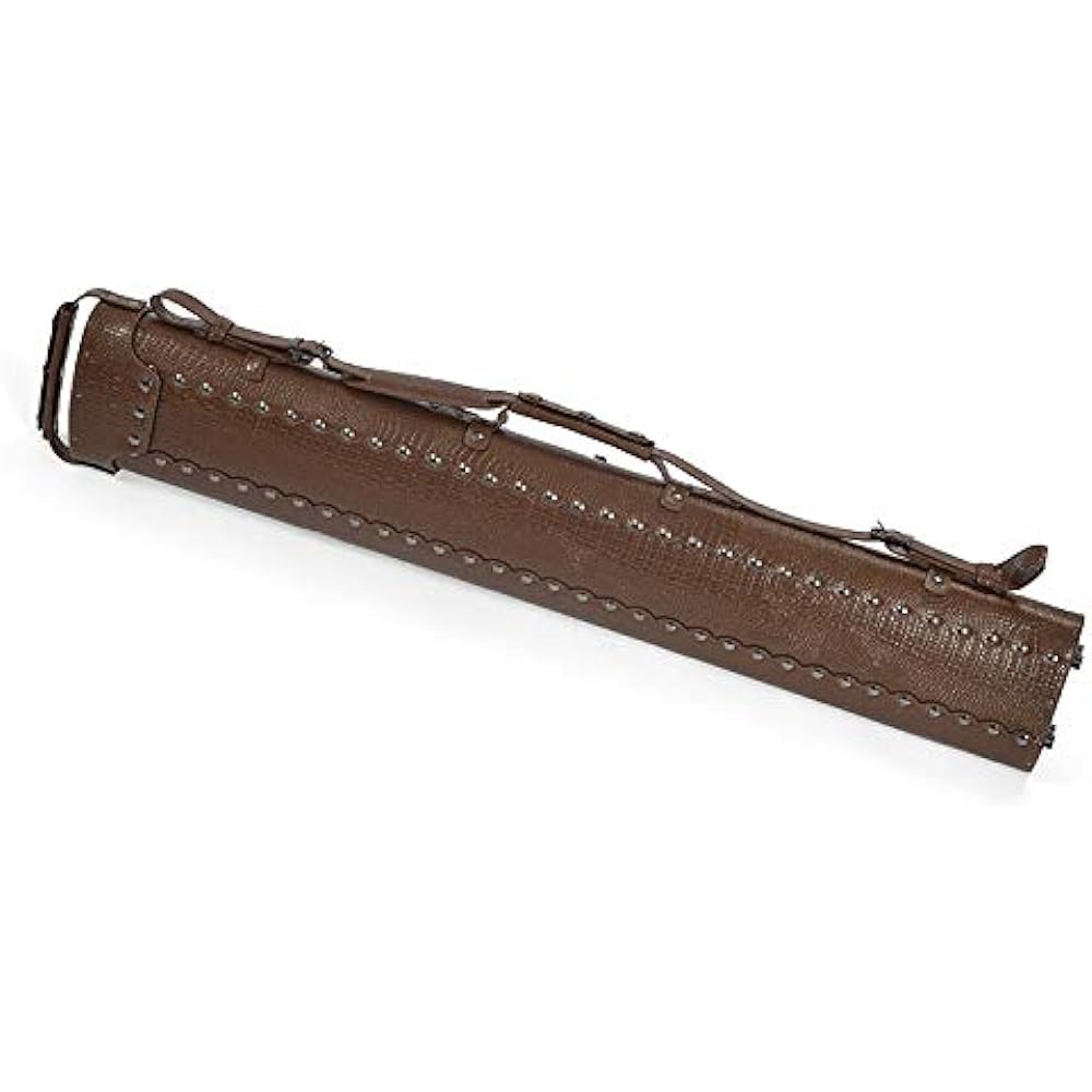 [Daisei] Billiard cue case (dark brown crocodile style (2×4) 9BR)