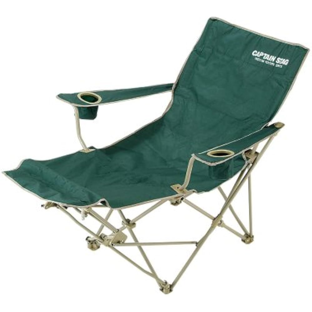 CAPTAIN STAG Chair CS Auto Reclining Chair Green M-3884