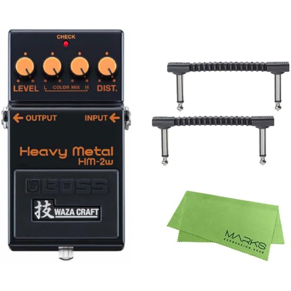 [2 patch cables + cross set] BOSS/HM-2W Heavy Metal WAZACRAFT
