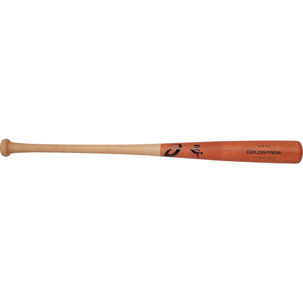 asics Baseball GOLDSTAGE Birch 880g Hardball Wooden Bat Compatible with BFJ Rules 3121B237 TI Type