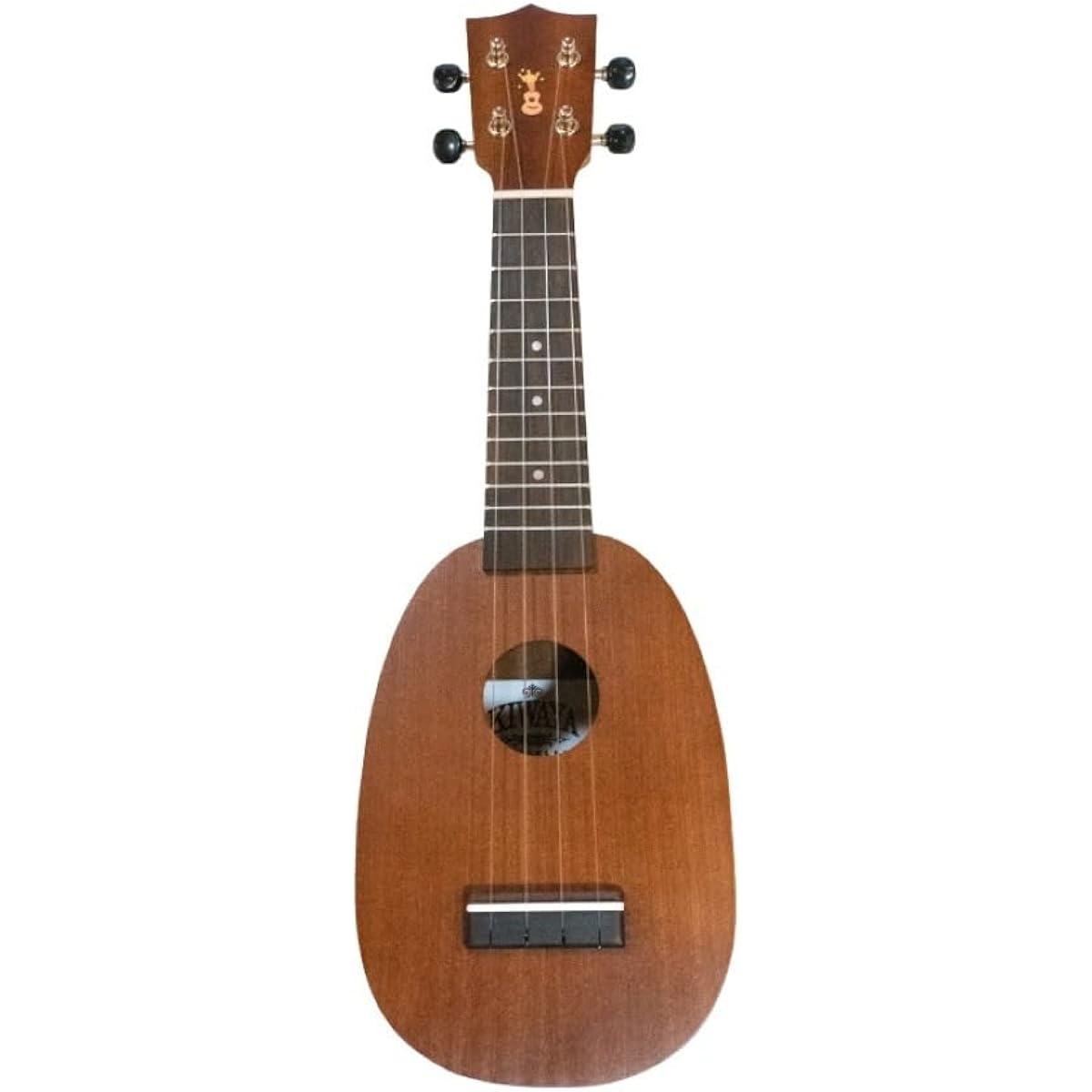 KIWAYA U-trip02 Ukulele Baby Size with Soft Case Pineapple Shape