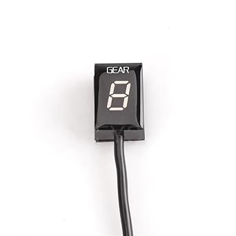 Digital Meter Display Quadzilla XLC 500 All Year XLC500 XLC 500 Motorcycle Gear Indicator 1-6 Level Digital Gear Meter Indicator Meter Display
