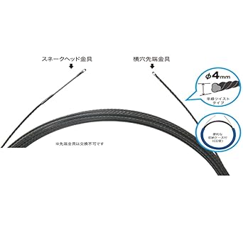Densan Black Slim Line 50m Slim Head 50% Slim BX-4050J
