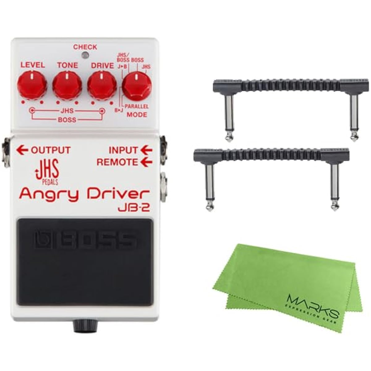 [WARWICK patch cable + cross set] BOSS Angry Driver JB-2