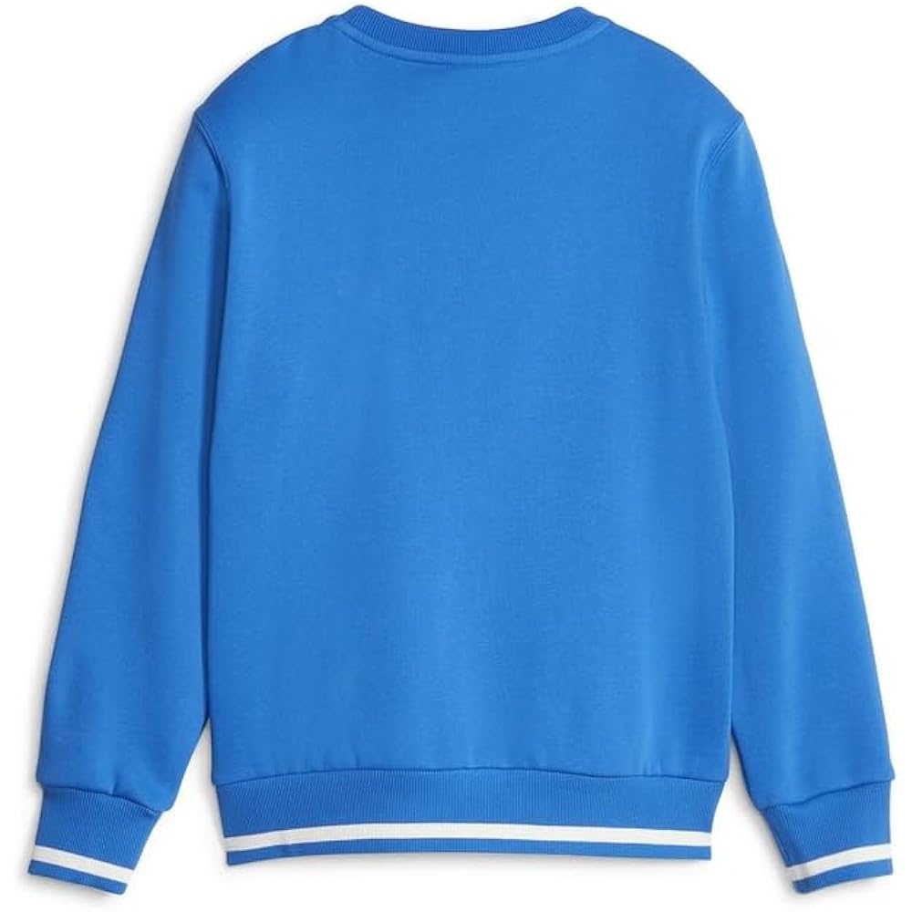 [PUMA] Fleece-lined sweatshirt SQUAD crew sweatshirt FL 678520 Boys