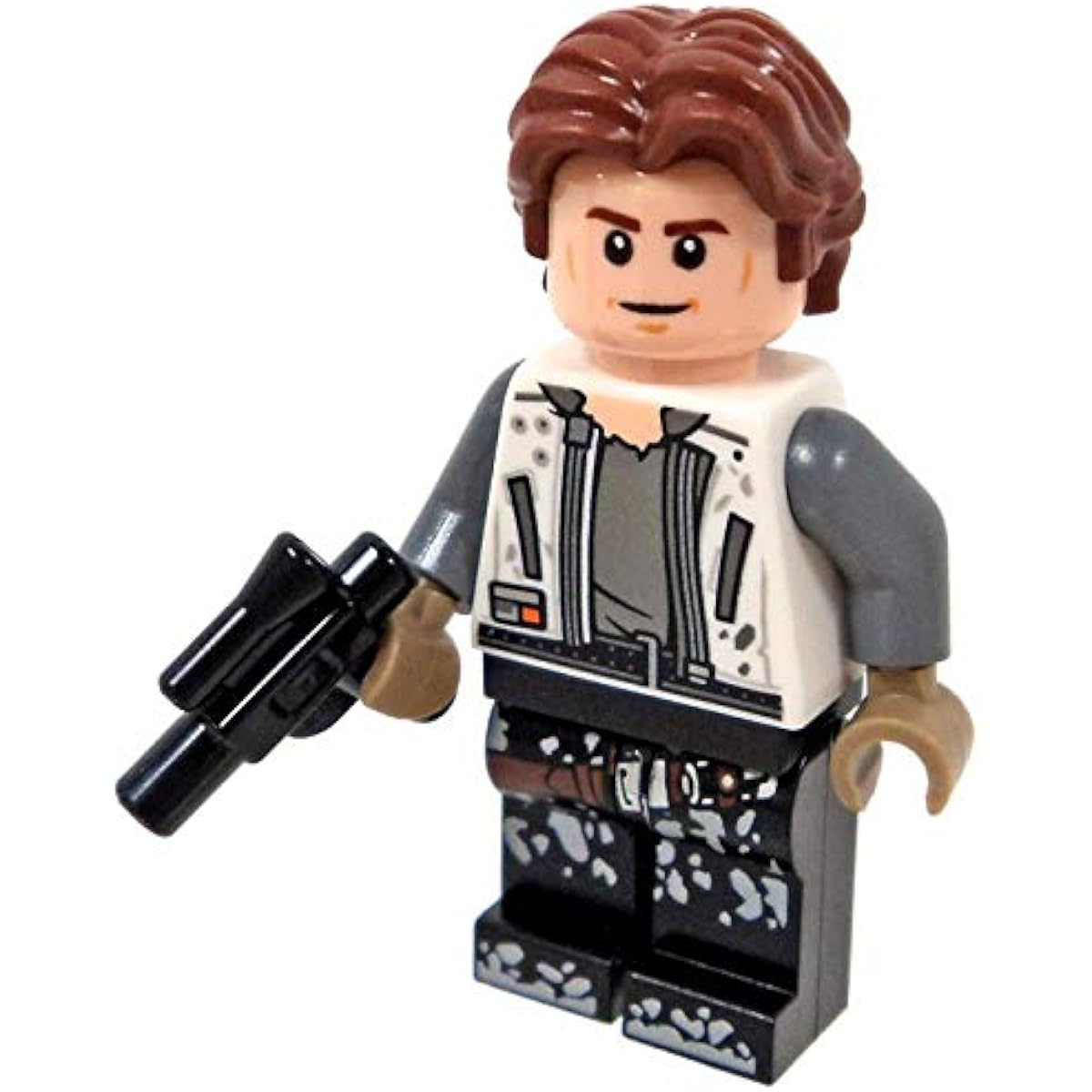 LEGO Solo: A Star Wars Story Minifigure - Han Solo Black and White Dirt Stains (75209)