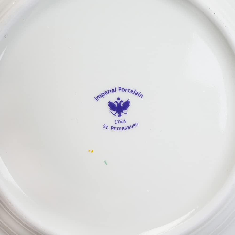 Imperial Porcelain Cobalt Net Plate 18cm [Parallel Import]