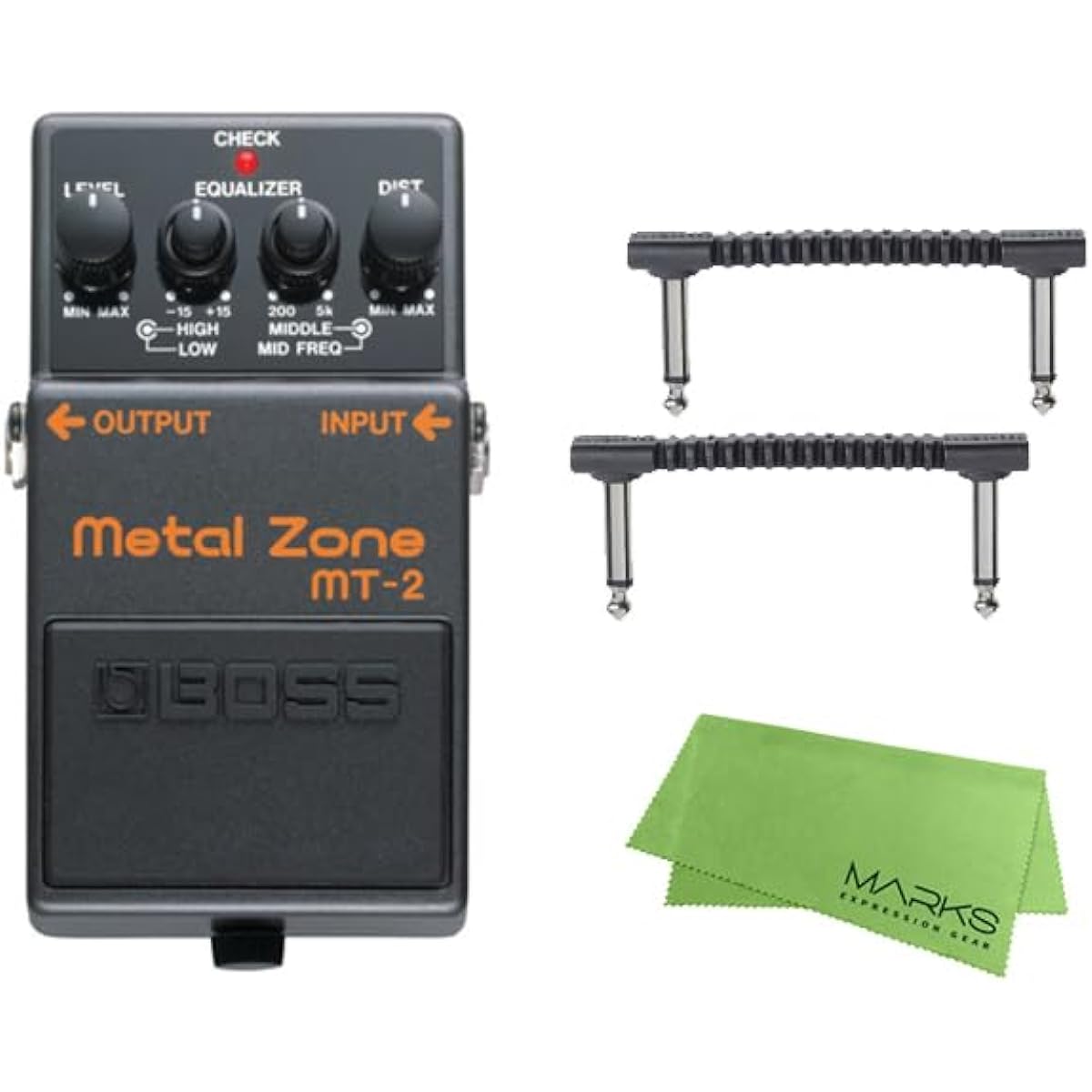 [WARWICK Patch Cable + Cross Set] BOSS Metal Zone MT-2 Distortion
