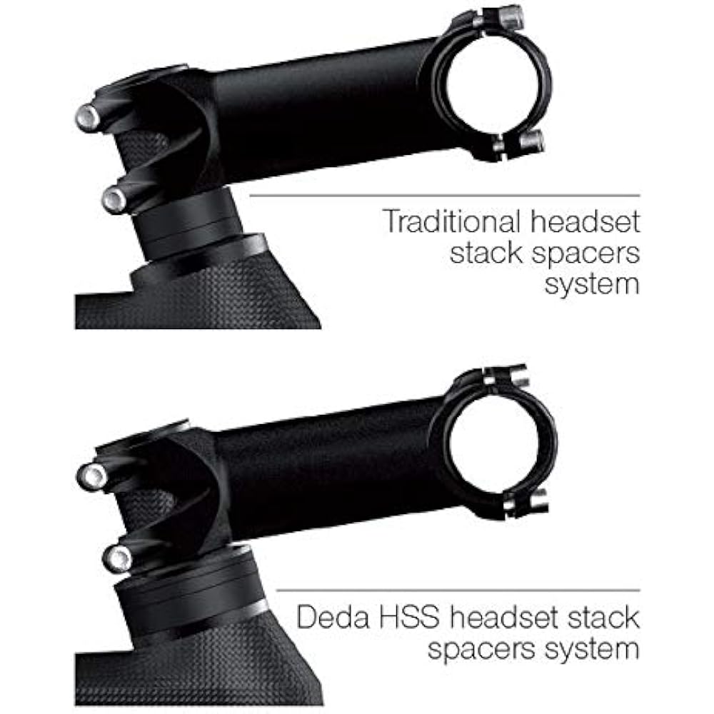 Deda ELEMENTI HSS Aluminum Spacer Kit (3mm/5mm/10mm)