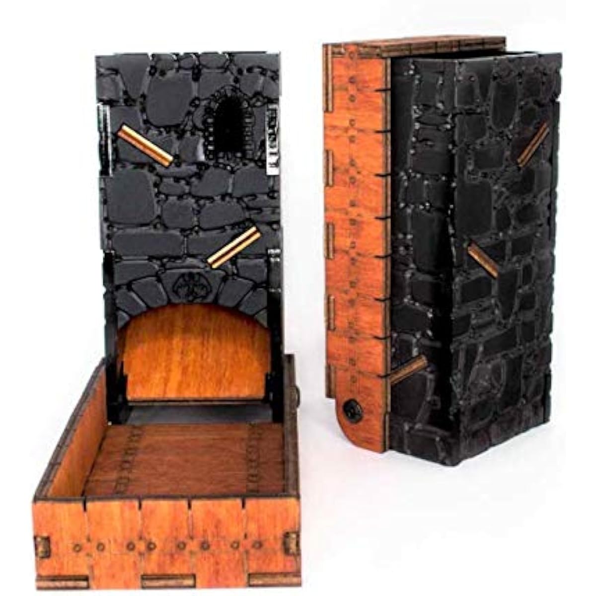 C4Labs Travel Portable 6.5" Drawbridge Dice Tower - Dragonstone