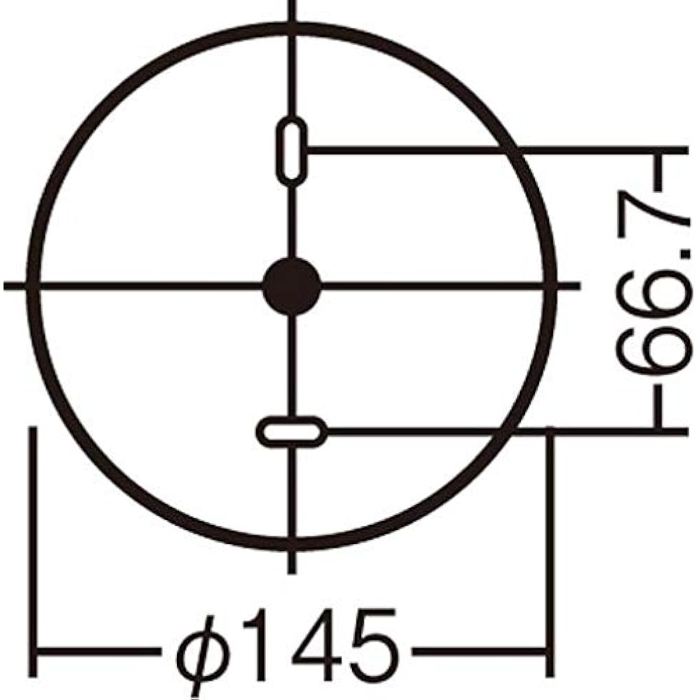 Panasonic Bracket LGW51766BCE1 100 Type Diffusion Off Black