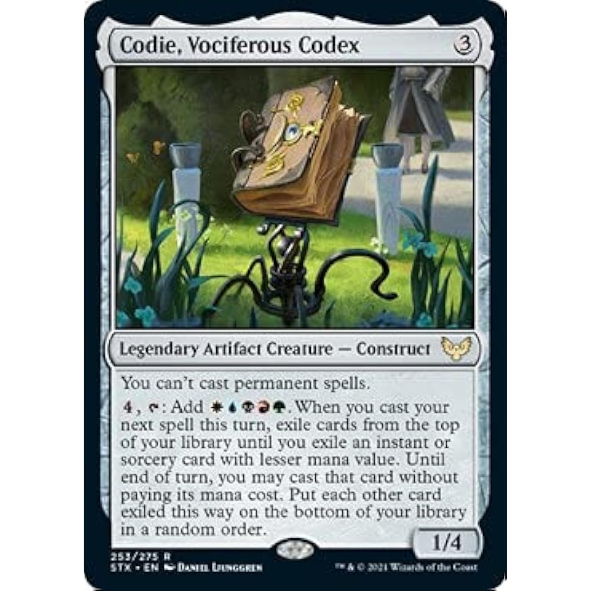 Magic: The Gathering - Codie Vociferous Codex - Foil - Strixhaven: School of Mages