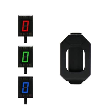 Speed Display Meter 6 Speed Universal Motorcycle Digital Gear Indicator Display Shift Lever Magnetic Gear Indicator Holder For Honda