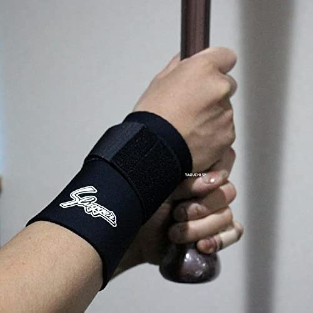 Kubota Slugger Kubota Slugger Power Wrist S-10P Black Free Size