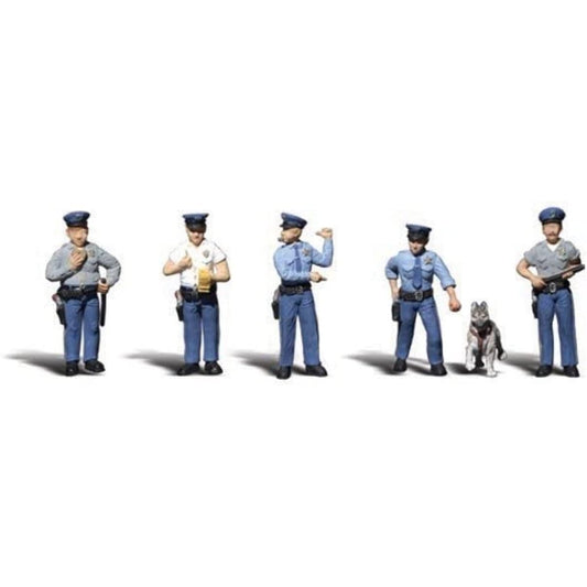 Woodland Scenics Police Officer Figure O Scale