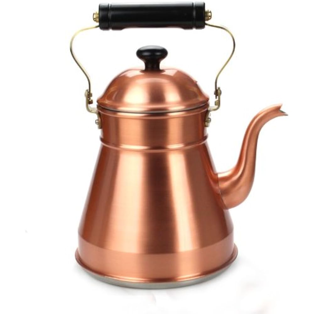 Shinko Metal Kettle Copper 2.5L IH Compatible Kettle IH-121