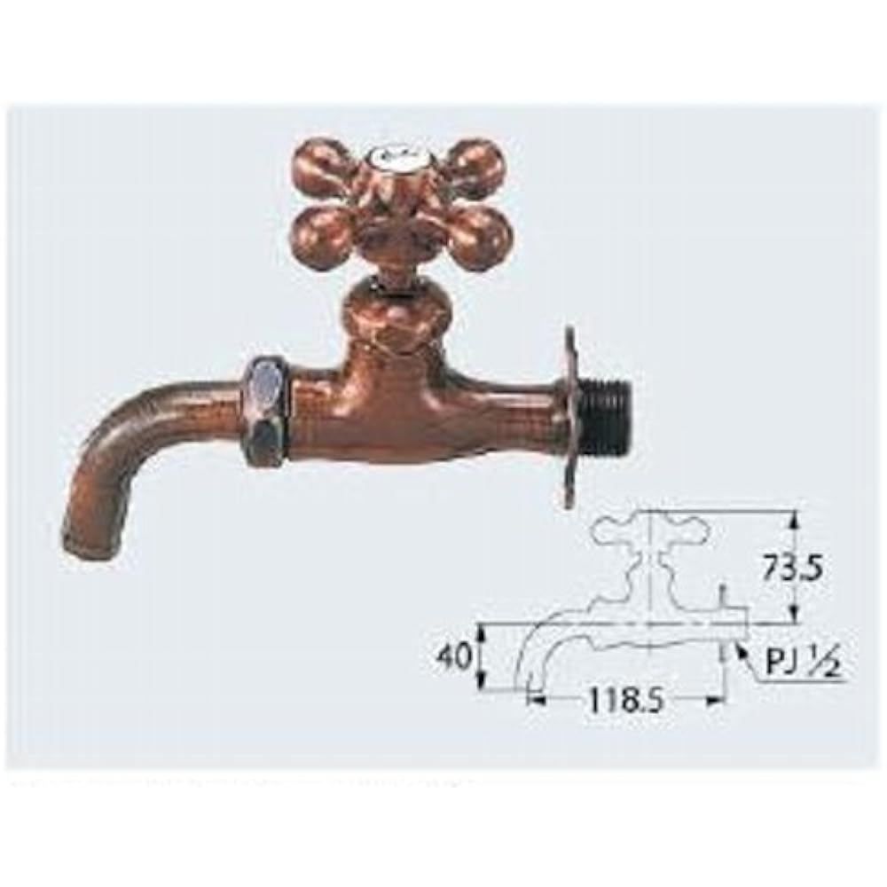 Kakudai Color Universal Home Faucet Bronze 7015FBP-13