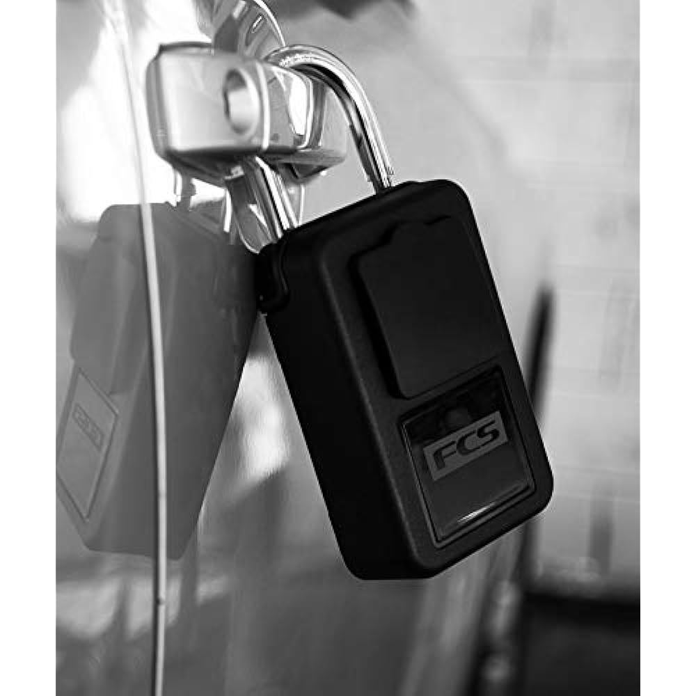Surfing PIN code dial type FCS KEY LOCK key lock dial type (BLACK, one size)