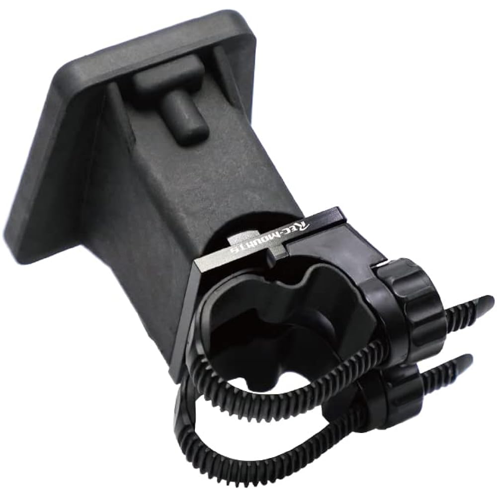 [REC MOUNT] Back mount compatible with Brompton carrier block [BPT-Bag4] Universal type that can be attached to vehicles other than Brompton.
