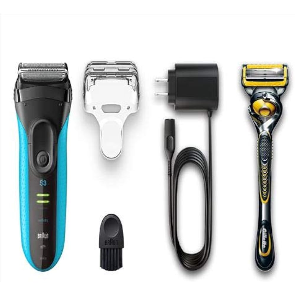 Braun electric shaver (blue) BRAUN Series3 (3 blades) 3040S-P1