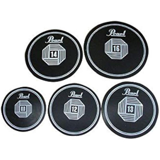PEARL Sound-absorbing rubber pad 5-piece set RPS-50